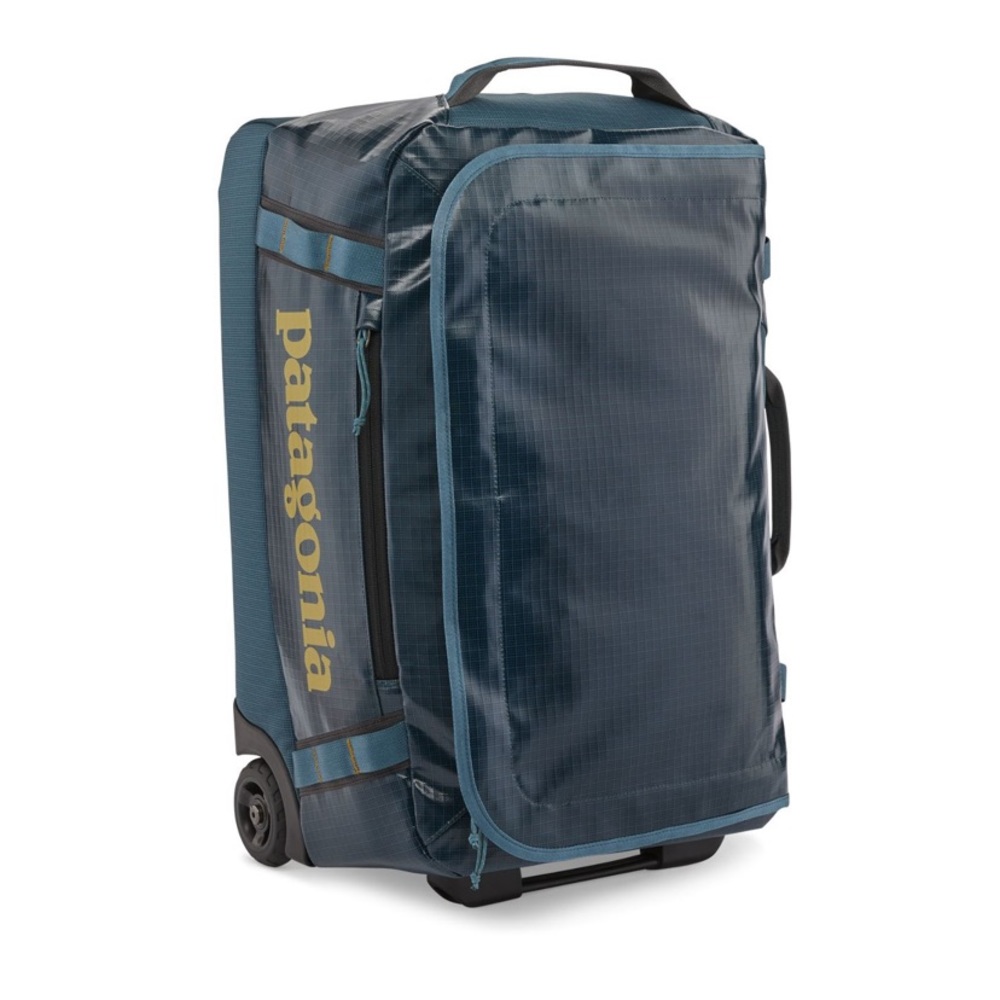 Patagonia black hole 40L rolling duffel. Abalone blue.